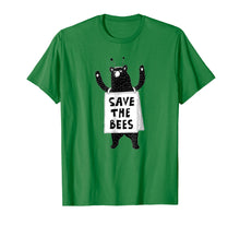 Ladda upp bild till gallerivisning, Funny shirts V-neck Tank top Hoodie sweatshirt usa uk au ca gifts for Save The Bees Honeybees Grizzly Bear Cartoon T Shirt 1911588