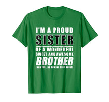 Ladda upp bild till gallerivisning, Funny shirts V-neck Tank top Hoodie sweatshirt usa uk au ca gifts for Funny Gift For Sister From Brother Birthday Present 2078012