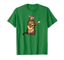 Ladda upp bild till gallerivisning, Funny shirts V-neck Tank top Hoodie sweatshirt usa uk au ca gifts for Cat gifts for cat lovers funny playing ukulele T shirt 1870151