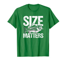 Ladda upp bild till gallerivisning, Funny shirts V-neck Tank top Hoodie sweatshirt usa uk au ca gifts for Size Fish Matters Funny Bass Fishing Humor T-Shirt 1592505
