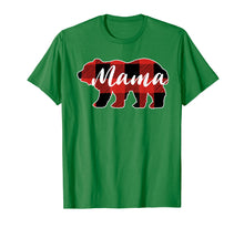 Ladda upp bild till gallerivisning, Buffalo Plaid Mama Bear T-Shirt Mothers Day Gifts