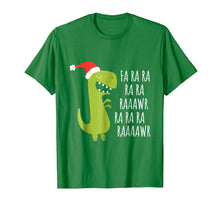 Ladda upp bild till gallerivisning, Funny shirts V-neck Tank top Hoodie sweatshirt usa uk au ca gifts for Funny Dinosaur Fa Ra Ra Rawr Rawr Christmas T-Rex Xmas Tee 700949