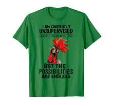 Ladda upp bild till gallerivisning, Funny shirts V-neck Tank top Hoodie sweatshirt usa uk au ca gifts for I'm currently unsupervised T-shirt chicken funny Farmer 216394