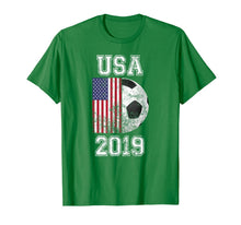 Ladda upp bild till gallerivisning, USA Flag 2019 France - Women's World Soccer Tournament Tee 66725
