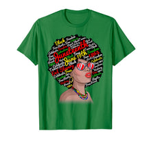 Ladda upp bild till gallerivisning, Juneteenth Queen Melanin African American Women Tee T-Shirt 73691