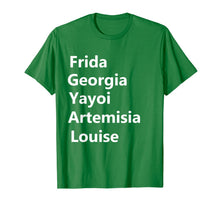 Ladda upp bild till gallerivisning, Frida Georgia Yayoi Shirt T-Shirt 207735