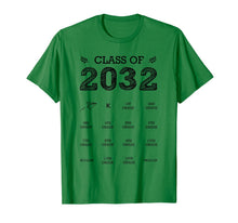 Ladda upp bild till gallerivisning, Class of 2032 Graduation T-shirt Handprints Grow With Me T-Shirt 60385