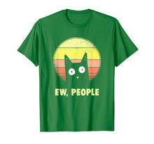 Ladda upp bild till gallerivisning, Ew, People Vintage Funny Cat Lover Gift, Graphic Cat T-Shirt-193586