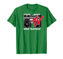 Ladda upp bild till gallerivisning, MTV Logo Red Boombox Graphic T-Shirt 147315
