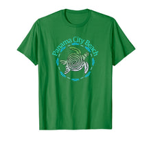 Ladda upp bild till gallerivisning, Panama City Beach T-Shirt Vintage Tribal Turtle Gift T-Shirt 221808