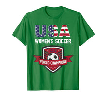 Ladda upp bild till gallerivisning, USA World Champions 2019 Tee United States 2019 Soccer Gift T-Shirt 447708