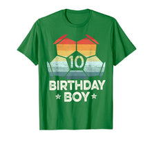 Ladda upp bild till gallerivisning, 10 Year Old Soccer Player Gifts 10th Birthday Boy Tenth Bday T-Shirt 576766