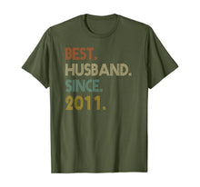 Ladda upp bild till gallerivisning, Funny shirts V-neck Tank top Hoodie sweatshirt usa uk au ca gifts for 9th Wedding Anniversary Gifts Best Husband Since 2011 T-Shirt 766164