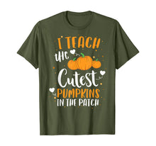 Ladda upp bild till gallerivisning, I Teach The Cutest Pumpkins In The Patch Teacher School T-Shirt 301050