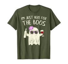 Ladda upp bild till gallerivisning, Im Just Here for the Boos Shirt Funny Gift Halloween Ghost T-Shirt 347997