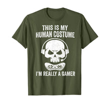 Ladda upp bild till gallerivisning, Halloween Gamer Video Games Human Costume Boys Teens Gift T-Shirt 270951