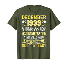Ladda upp bild till gallerivisning, Funny shirts V-neck Tank top Hoodie sweatshirt usa uk au ca gifts for 1939 December 80 Years Old Tee 80th Birthday Gifts Christmas T-Shirt 631572
