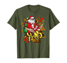 Ladda upp bild till gallerivisning, Funny shirts V-neck Tank top Hoodie sweatshirt usa uk au ca gifts for Funny Beekeeper Santa Riding Bee Christmas Beekeepeing Gifts T-Shirt 643012