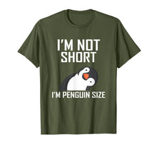 Ladda upp bild till gallerivisning, I'm not short I'm penguin size T-Shirt-247389