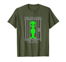 Ladda upp bild till gallerivisning, Free the homies jail Area 51 Alien Shirt gift funny fun T-Shirt 94476
