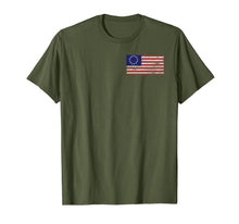 Ladda upp bild till gallerivisning, Distressed Betsy Ross Flag t-shirt T-Shirt 138509