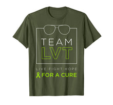 Ladda upp bild till gallerivisning, Live Fight Hope for a Cure Design T-Shirt 402650