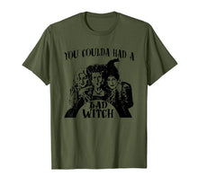 Ladda upp bild till gallerivisning, Halloween You Coulda Had A Bad Witch Movie T-Shirt 62594