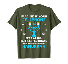Ladda upp bild till gallerivisning, Funny Hanukkah Gifts Cellphone Chanukkah T-Shirt-151045
