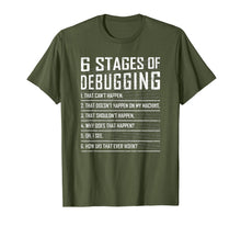 Ladda upp bild till gallerivisning, 6 Stages of Debugging Bug Coding Computer Funny Programmer T-Shirt-1555890