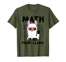 Ladda upp bild till gallerivisning, Funny Math is no prob-llama Back to school Gift Shirt T-Shirt 142669
