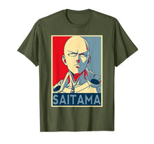 Ladda upp bild till gallerivisning, OP Man Saitama For President Shirt Universe's Strongest Man T-Shirt 79955