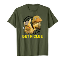 Ladda upp bild till gallerivisning, Detective Pikachu and Psyduck Get a Clue T-Shirt 229162