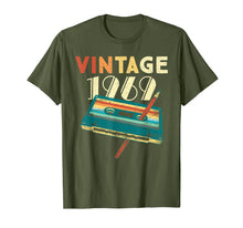 Ladda upp bild till gallerivisning, Vintage 1969 Music Cassette 50th Birthday Gifts 50 Years Old T-Shirt 132987