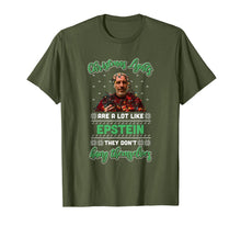 Ladda upp bild till gallerivisning, Christmas Lights Are A Lot Like Epsteins They Don't Hang T-Shirt-405046