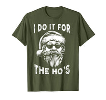 Ladda upp bild till gallerivisning, Funny shirts V-neck Tank top Hoodie sweatshirt usa uk au ca gifts for I Do It For The Hos Funny Christmas Santa Cool Sun Glasses T-Shirt 1013182