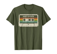 Ladda upp bild till gallerivisning, Vintage Best of 1976 43th Birthday Cassette TShirt218527