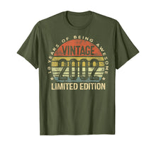 Ladda upp bild till gallerivisning, 18 Year Old Gifts Vintage 2002 Limited Edition 18th Birthday T-Shirt-65842
