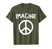 Ladda upp bild till gallerivisning, Funny shirts V-neck Tank top Hoodie sweatshirt usa uk au ca gifts for Imagine Peace Symbol T-Shirt 2012065