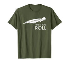 Ladda upp bild till gallerivisning, Funny shirts V-neck Tank top Hoodie sweatshirt usa uk au ca gifts for Kayak Kayaking TShirt Gift This is How I Roll Whitewater 2127006