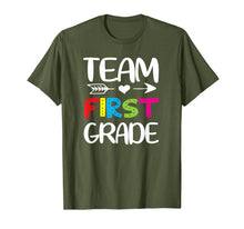 Ladda upp bild till gallerivisning, Funny Back To School First 1st Grade Team Heart Kids T-Shirt 1245170