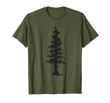 Ladda upp bild till gallerivisning, Funny shirts V-neck Tank top Hoodie sweatshirt usa uk au ca gifts for Evergreen Tree and Hiker Silhouette T-Shirt 265748