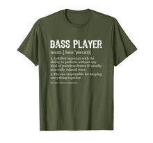 Ladda upp bild till gallerivisning, Funny shirts V-neck Tank top Hoodie sweatshirt usa uk au ca gifts for Bass Player Definition T-Shirt Bassist Gift for Musicians 1348356