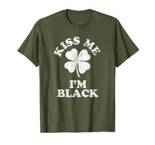 Ladda upp bild till gallerivisning, Funny shirts V-neck Tank top Hoodie sweatshirt usa uk au ca gifts for Kiss Me I'm Black shirt 2086021