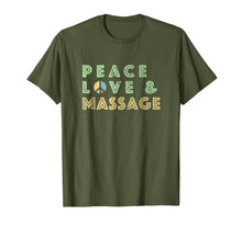 Ladda upp bild till gallerivisning, Peace Love Massage T-Shirt Gift-Massage Therapy Shirt 772012