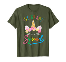 Ladda upp bild till gallerivisning, Team 1st Grade Unicorn Back To School For Girl & Women T-Shirt 1707687