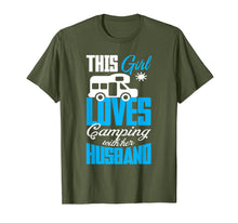 Ladda upp bild till gallerivisning, Funny shirts V-neck Tank top Hoodie sweatshirt usa uk au ca gifts for This Girl Loves Camping With Her Husband T-Shirt 4203253