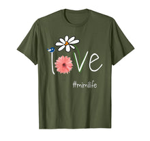 Ladda upp bild till gallerivisning, Funny shirts V-neck Tank top Hoodie sweatshirt usa uk au ca gifts for Woman Mom Love Mimi life #mimilife Heart Floral Gift T-Shirt 1523538