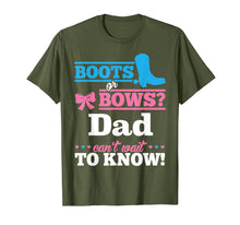 Ladda upp bild till gallerivisning, Funny shirts V-neck Tank top Hoodie sweatshirt usa uk au ca gifts for Mens Boots or Bows Shirt for Dad Gender Reveal Party Gift 2917211