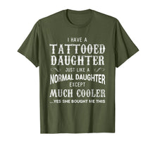 Ladda upp bild till gallerivisning, Funny shirts V-neck Tank top Hoodie sweatshirt usa uk au ca gifts for Funny Tattooed Daughter Shirt Tattoo Fathers Day Gift 609661