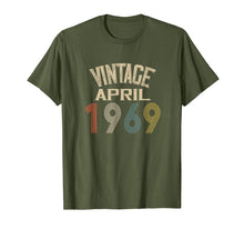 Ladda upp bild till gallerivisning, Funny shirts V-neck Tank top Hoodie sweatshirt usa uk au ca gifts for 50th Birthday Gift Vintage April 1969 Classic T-Shirt 2539205
